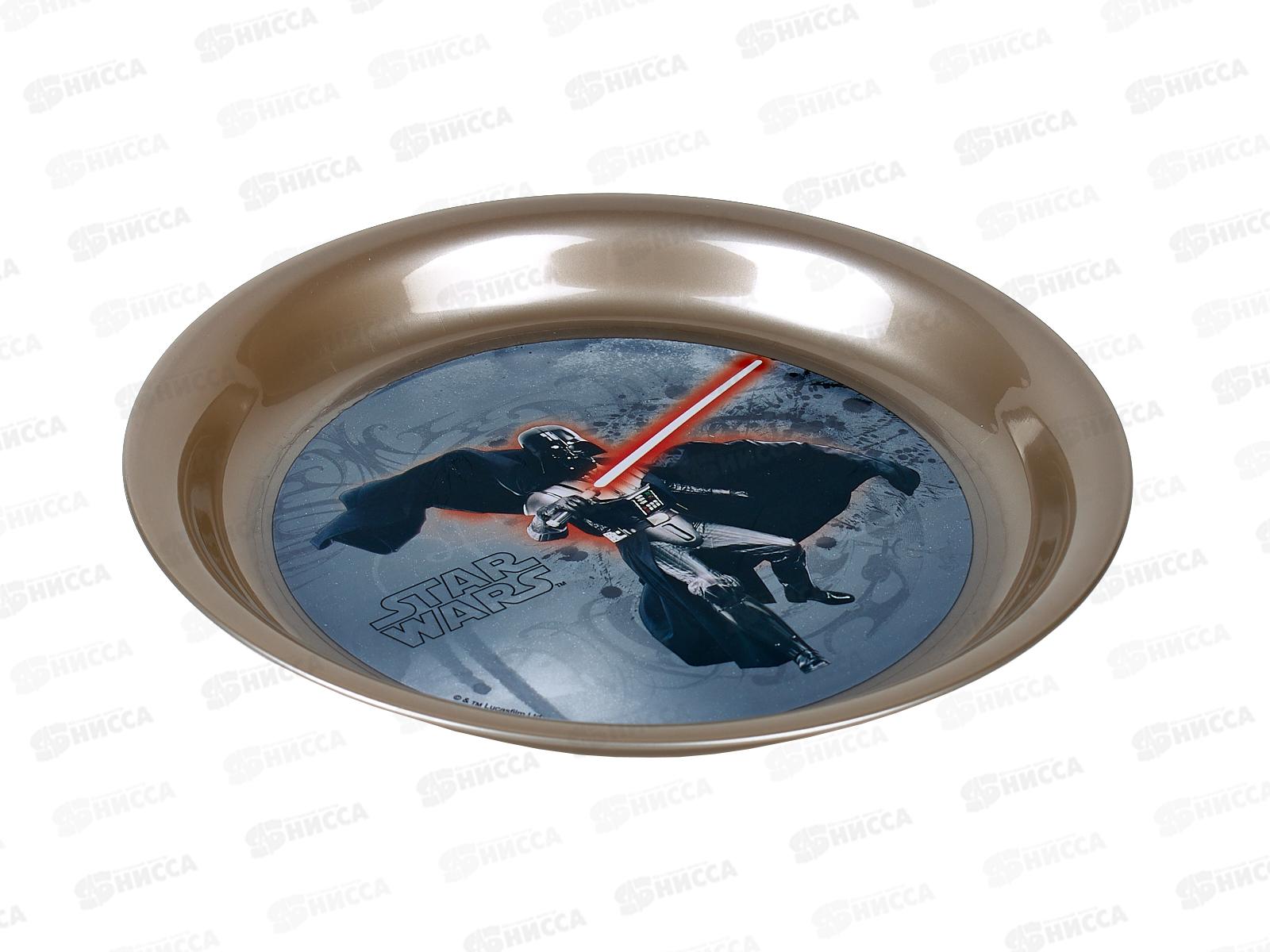 Тарелка 19см Звездные войны. Дарт Вейдер SWP19-01 полипропиленовая