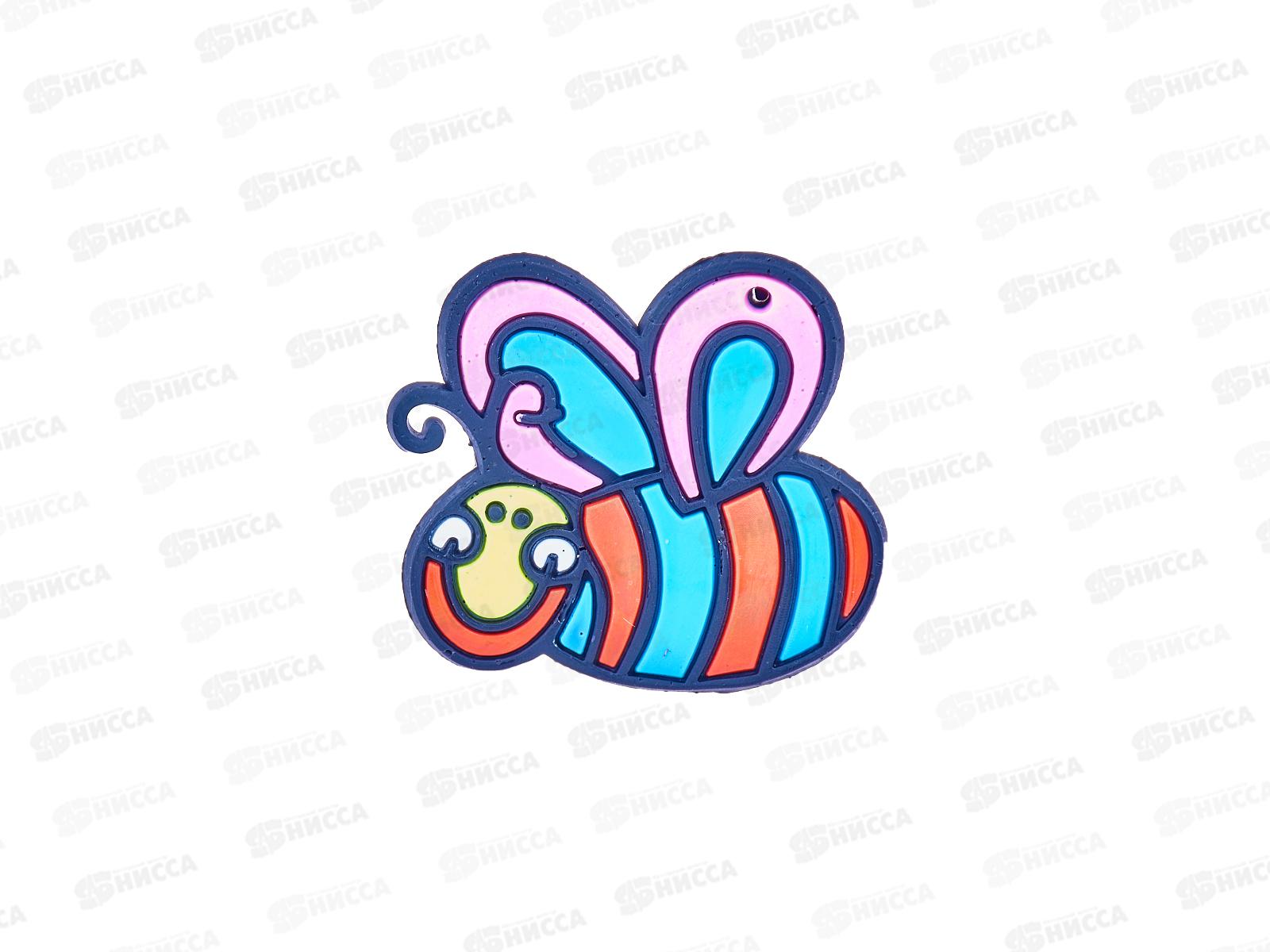 Магнит "Пчела" резина (015709) (С-580) Ж