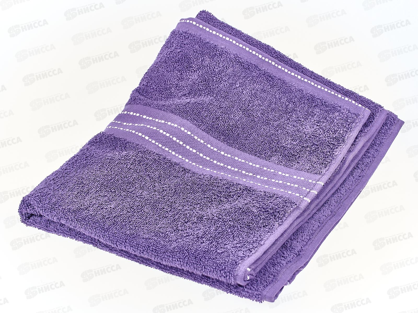 Полотенце махровое 30*60 +/-2см 430гр Лондон 02-100 виноградный