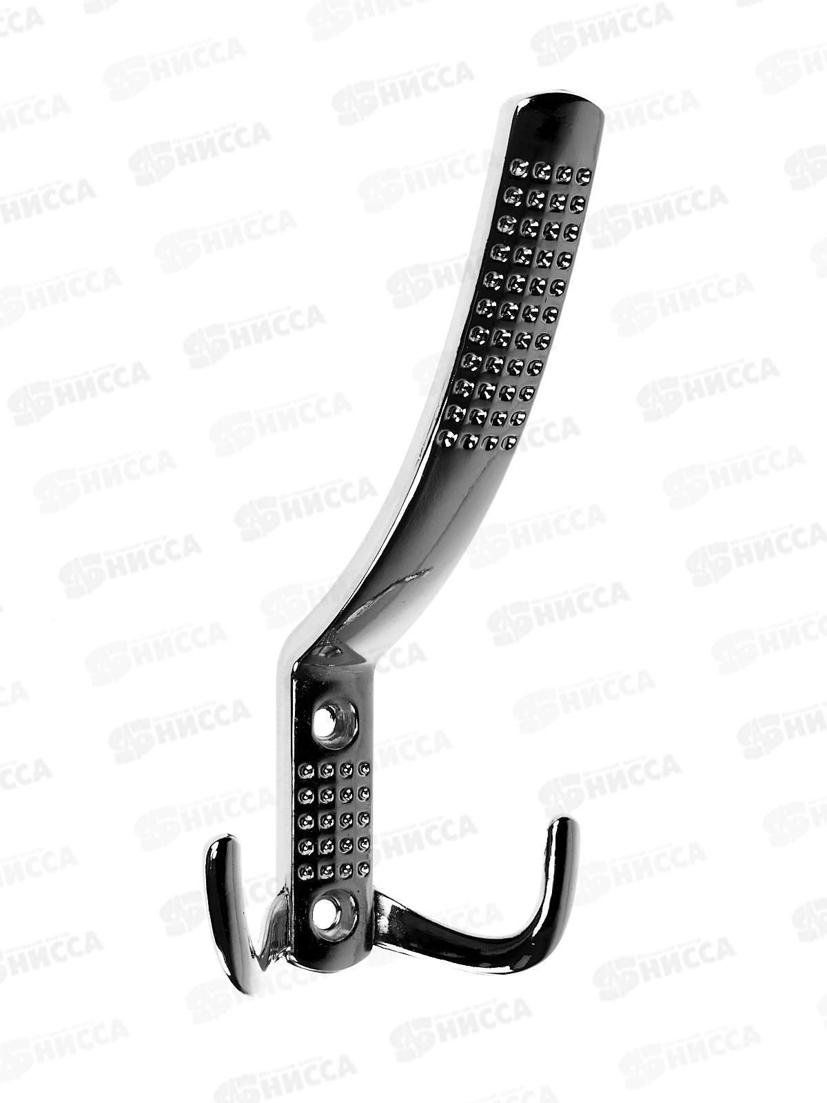 Крючок тройной 1149 (031173) хром металл удлиненный *40   Ж