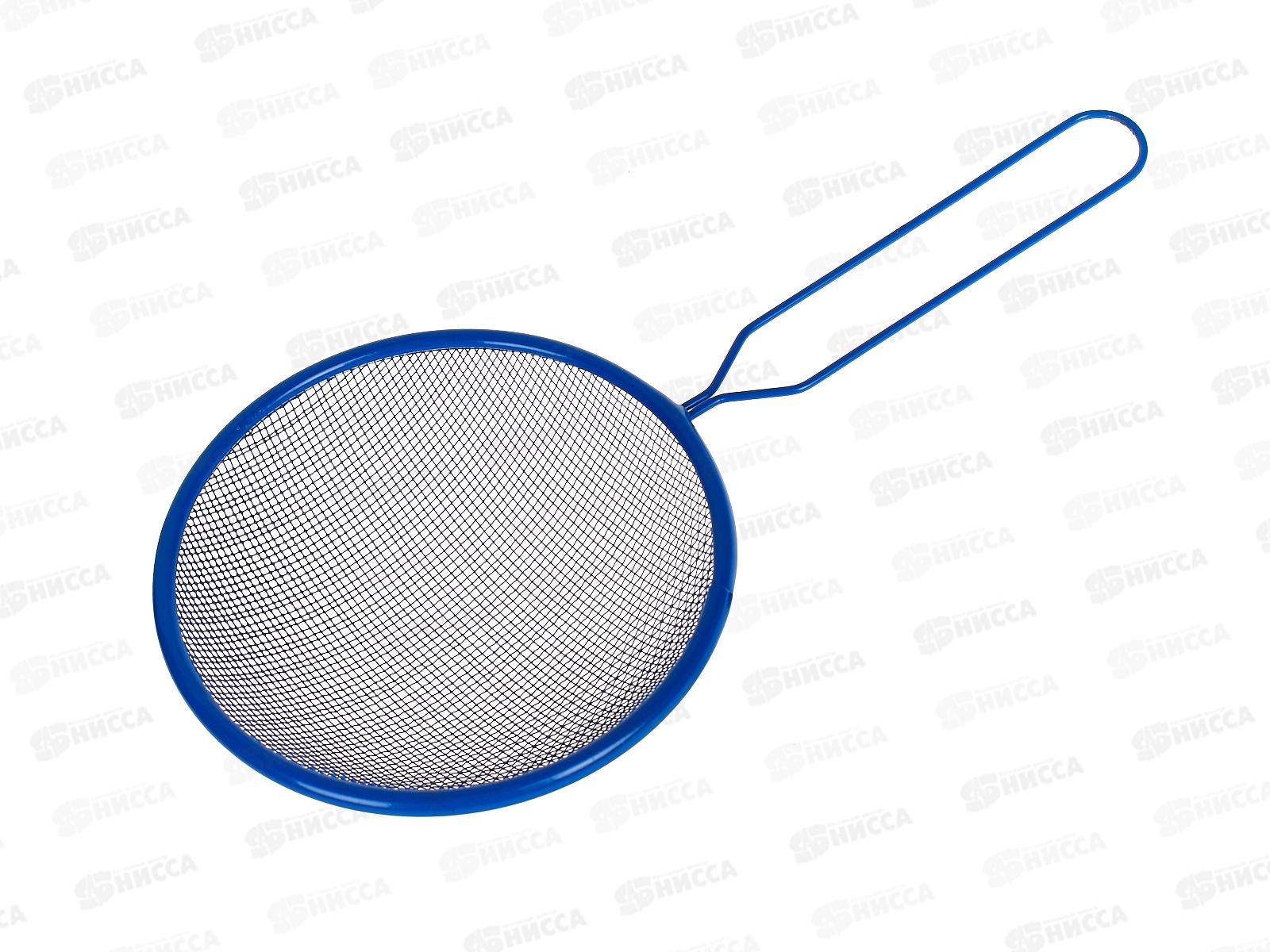 Сито металлическое 12см (035001) цвет с ручкой    Ж