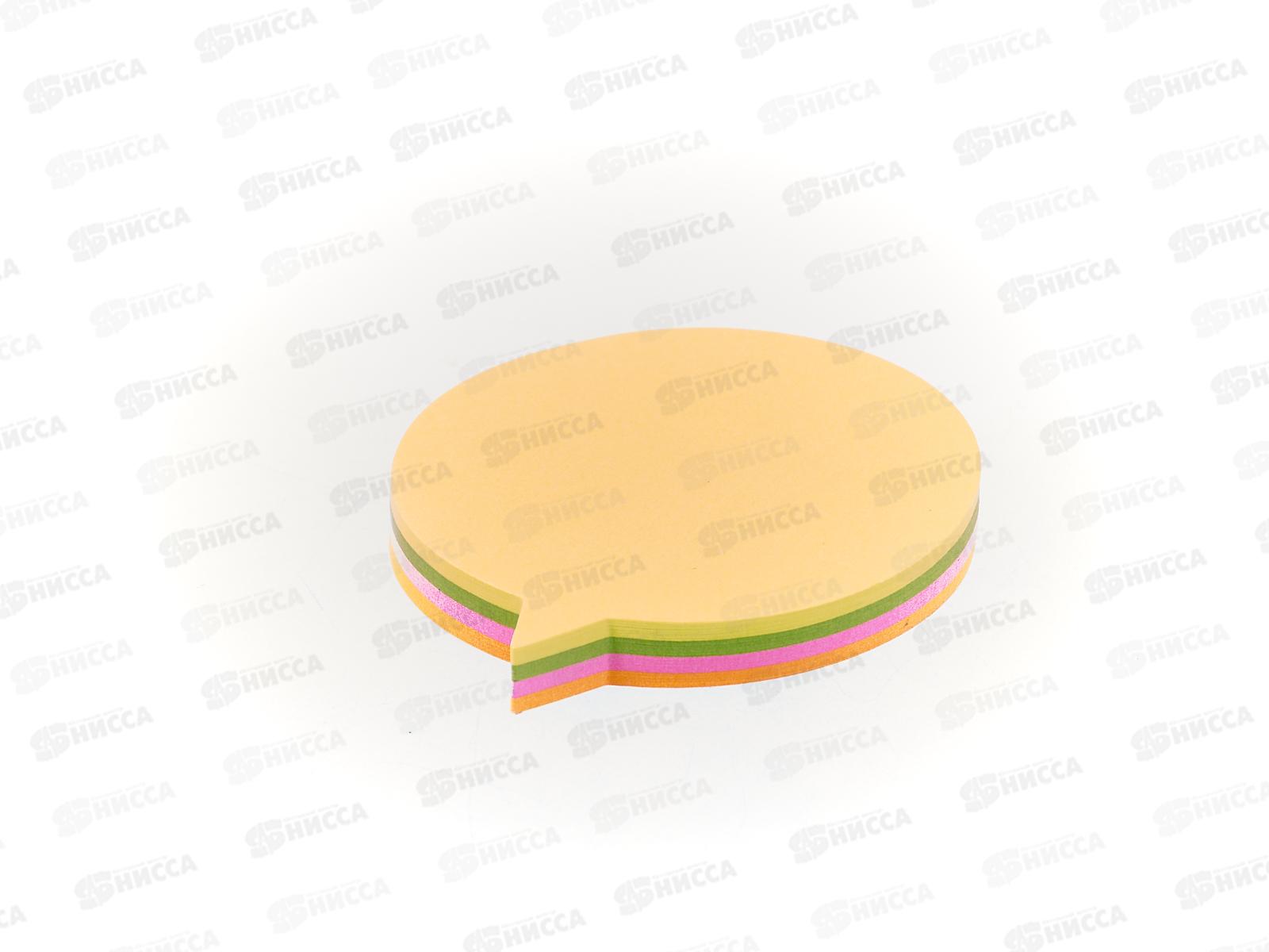 Блок для записей LAMARK фигурный Диалог 100листов, 4цвета неон 0144*12/216