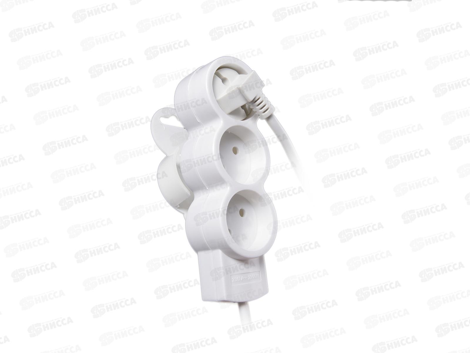 Удлинитель REV  5м  3гнезда, без заземления, 32003 *40