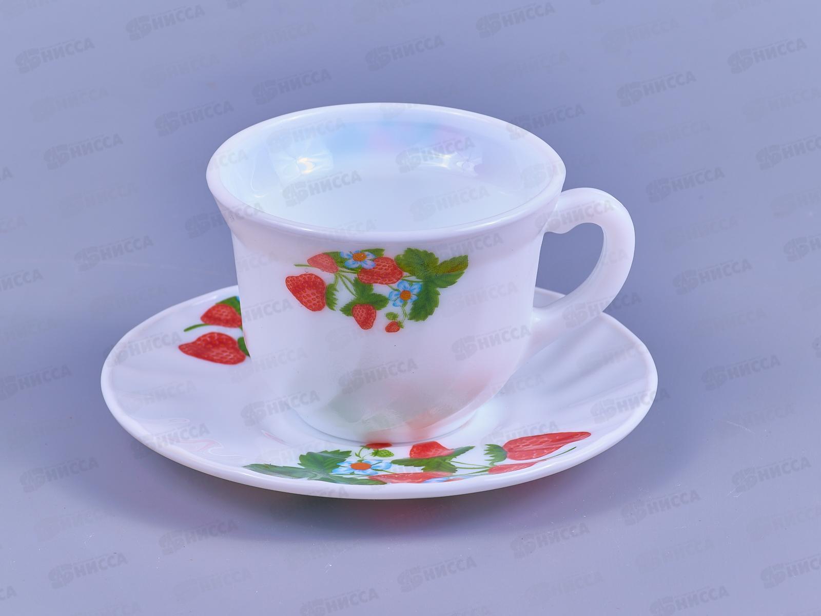 Набор чайный 12 предметов 12-1031 Клубника *12