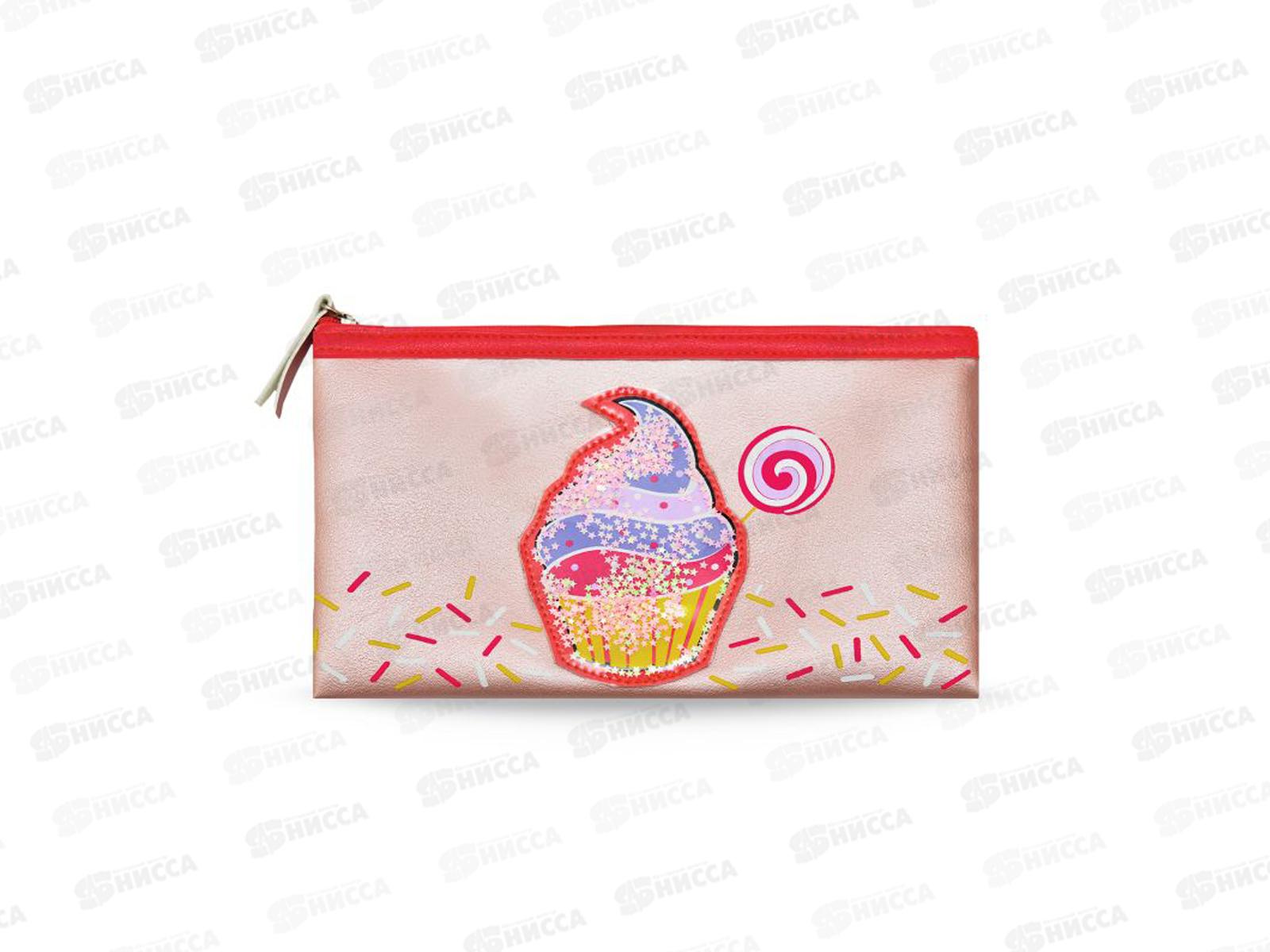 Пенал ФЕН Пирожное 21*12,одно отд.,48940 *25