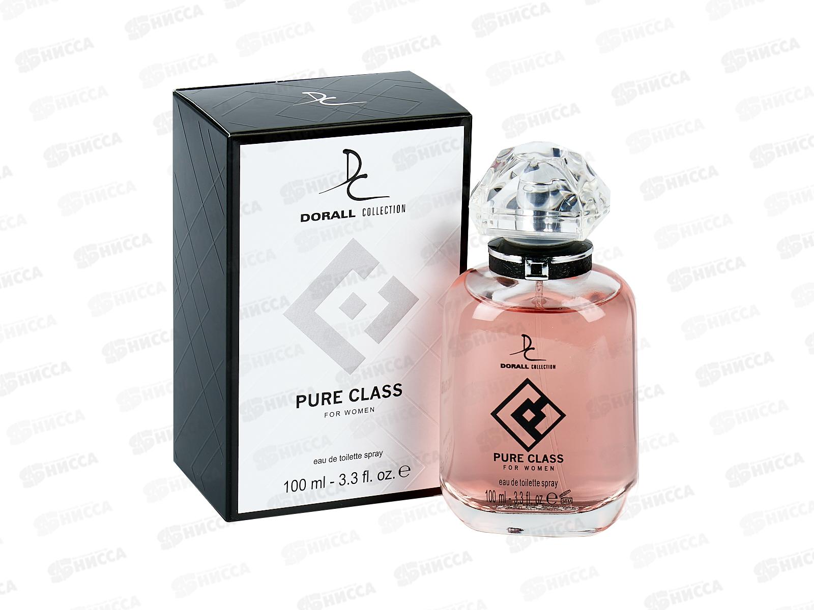 DC PURE CLASS, туалетная вода  100мл женская  *48  М