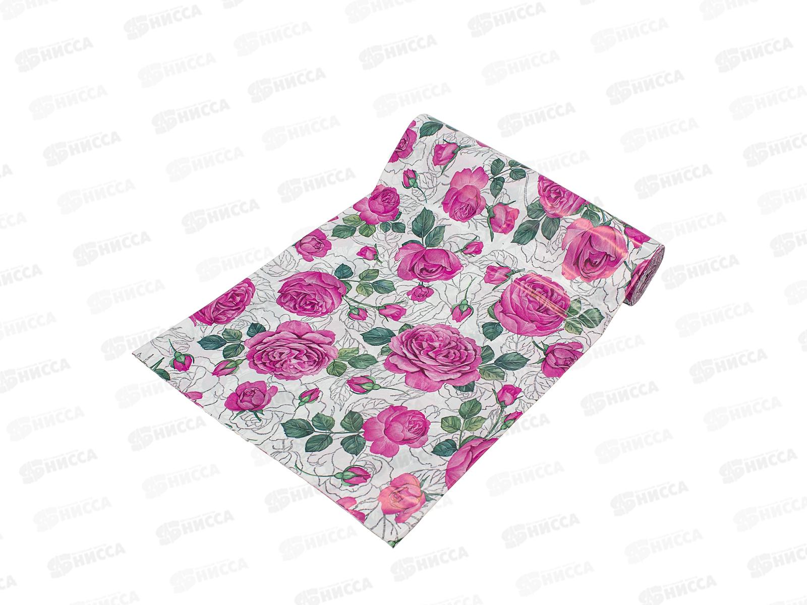 Скатерть 120*180 Розовые розы *50