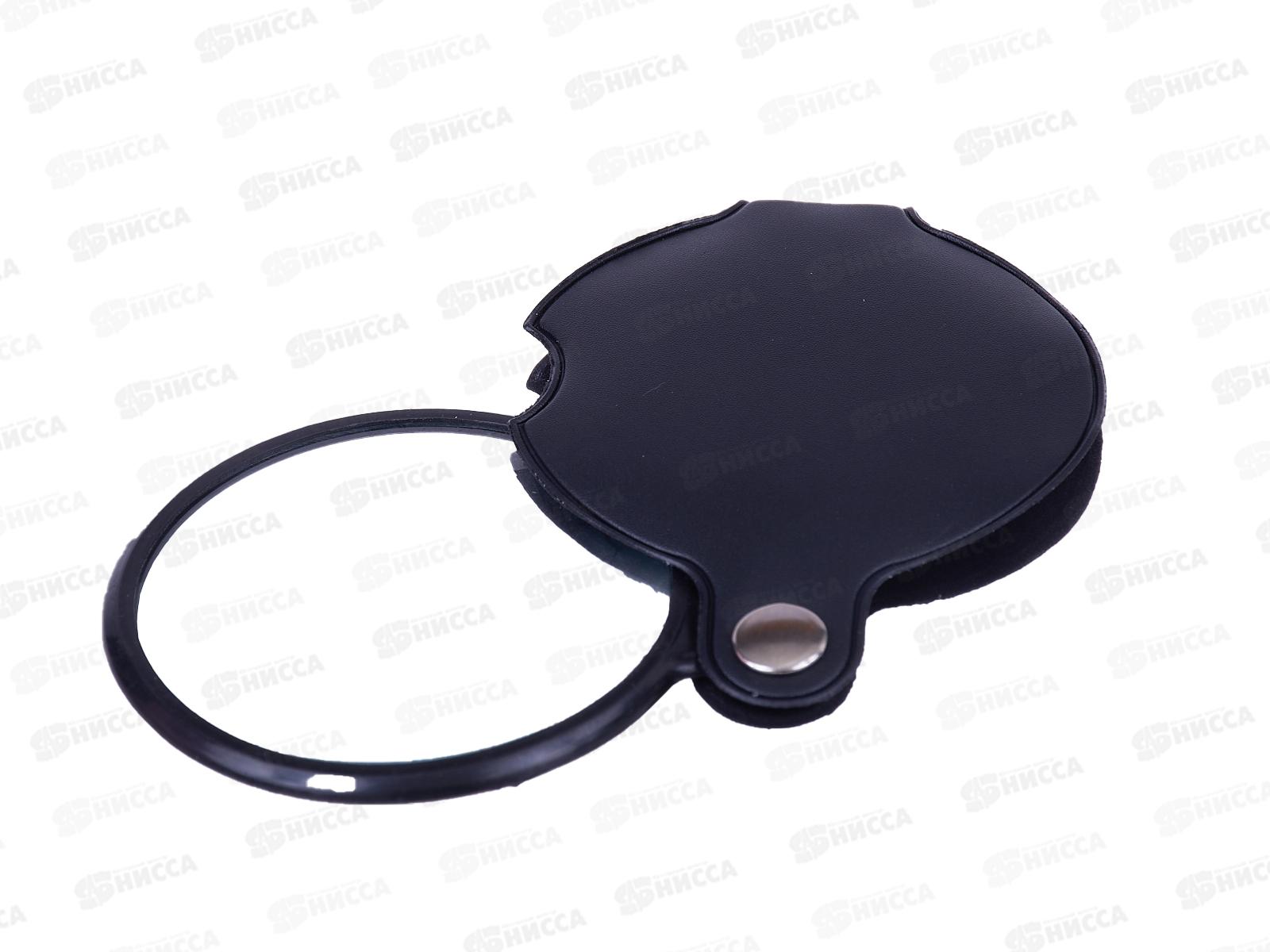 Лупа карманная Следопыт, кратность 5 х.d л. 60мм, в чехле, PF-SM-02