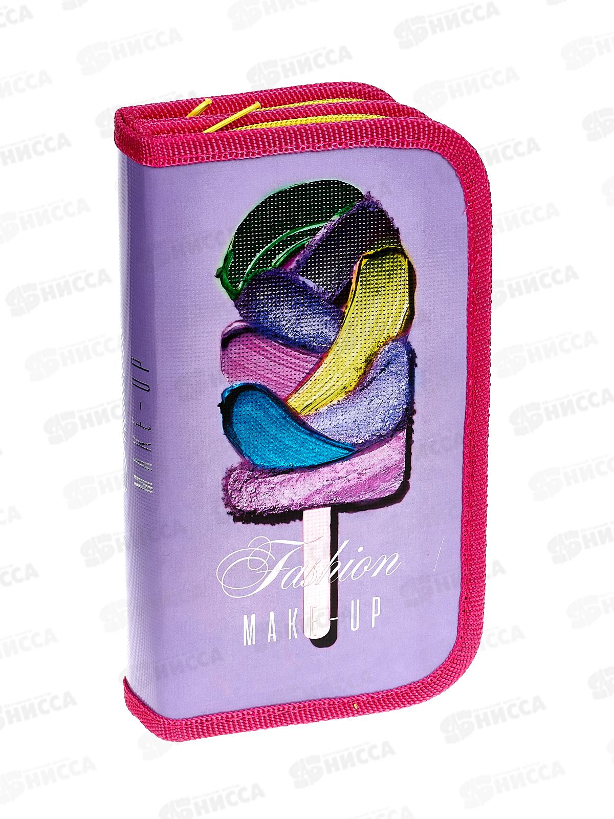 Пенал ПЧЕЛКА Бьюти айс крим 2021, фол., 2отд., 190*105, ПО-69 *30