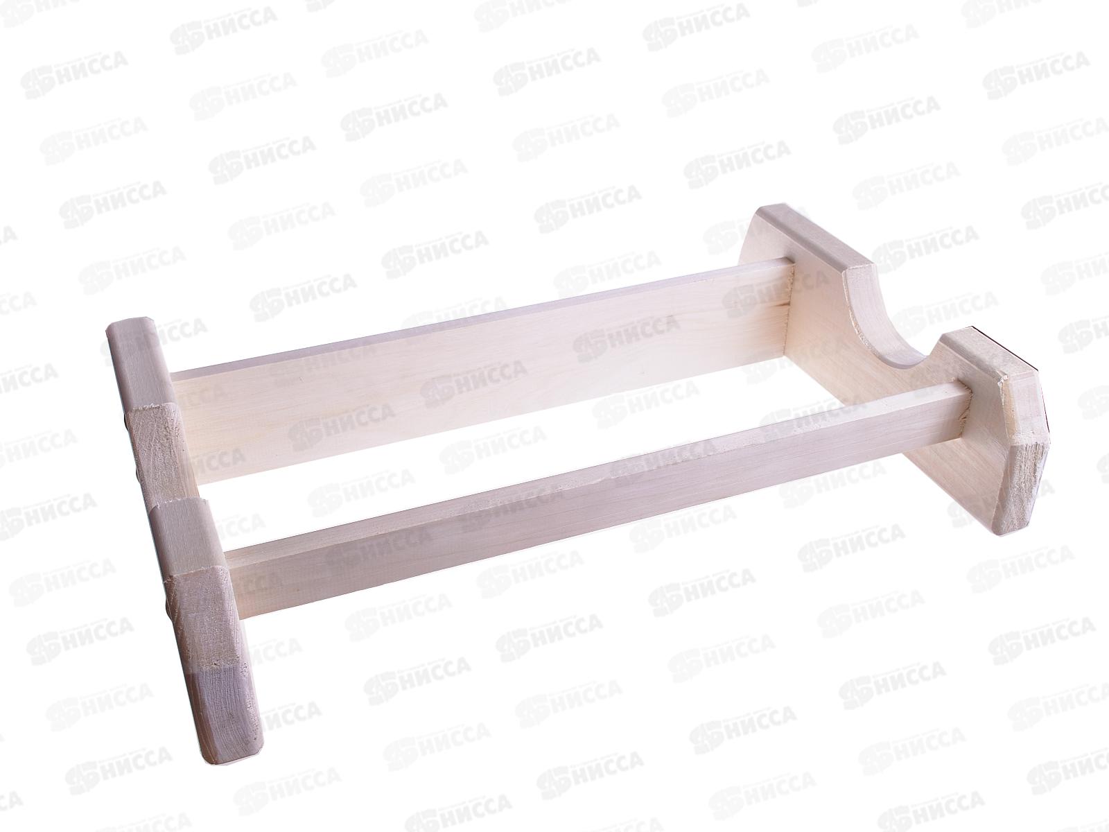 Полка для аксессуаров 44*29*9см, с вешалкой  Банная линия 12-477 *1