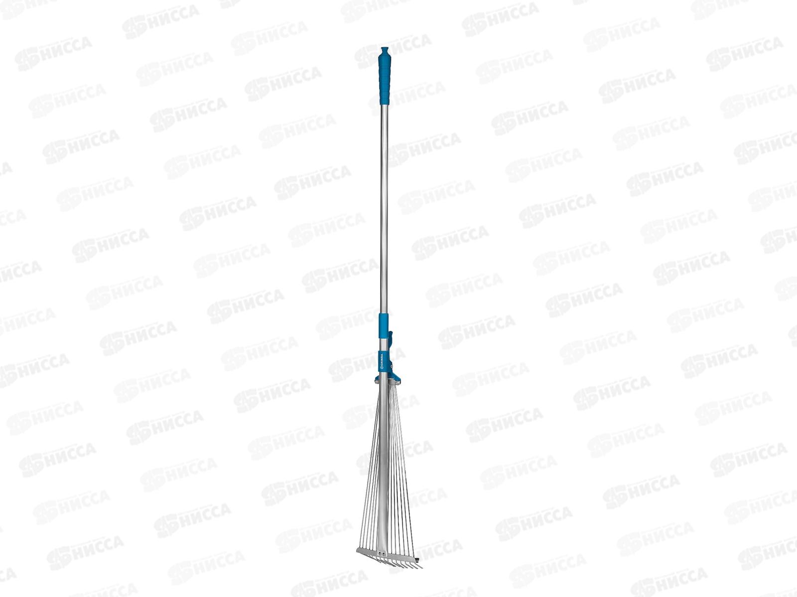 Грабли веерные GRINDA PROLinе PR-50, телескопический черенок, 421868_z01 *20