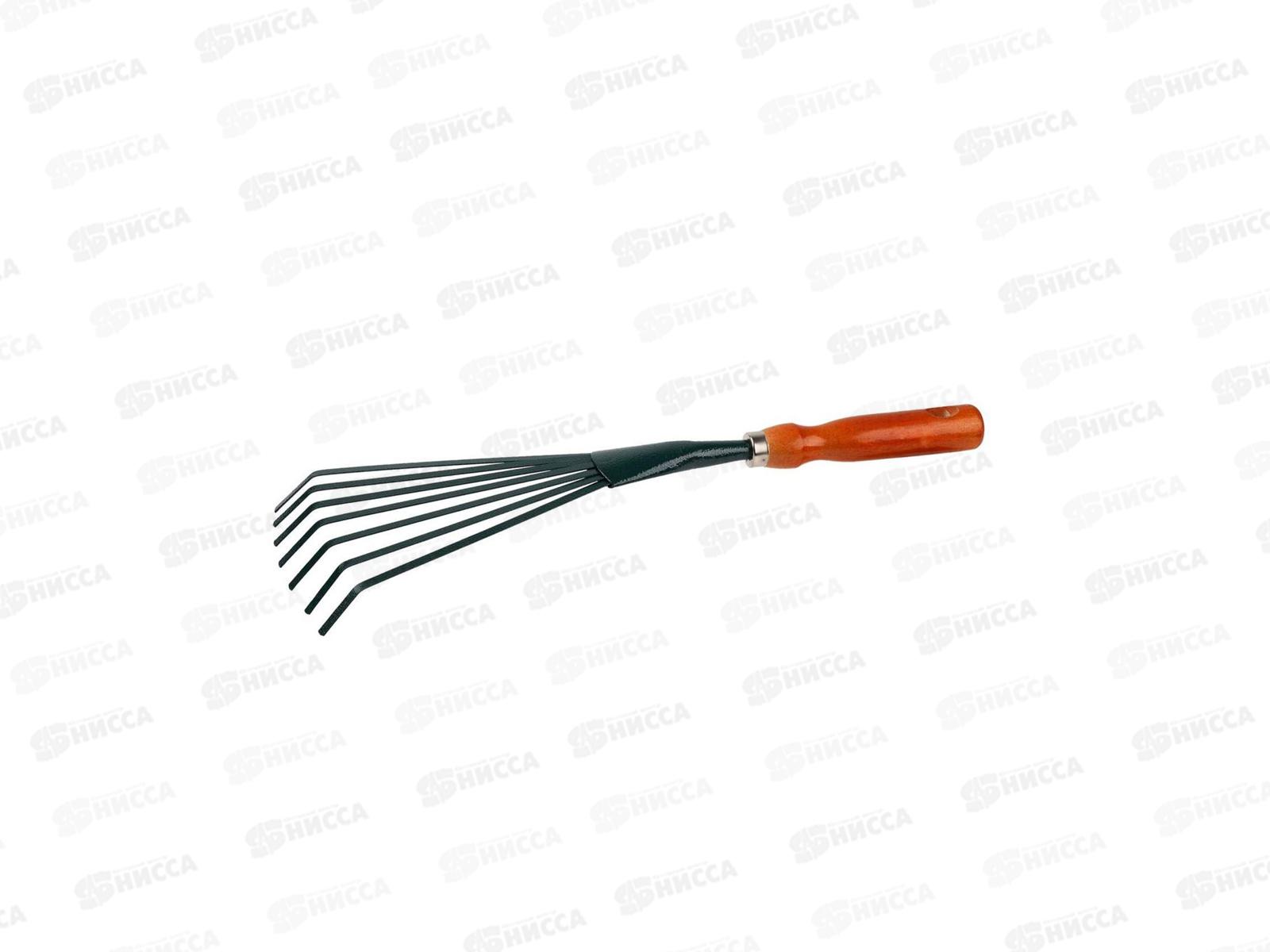 Грабельки веерные GRINDA с плоскими зубцами, 390мм, 8-421253_z01