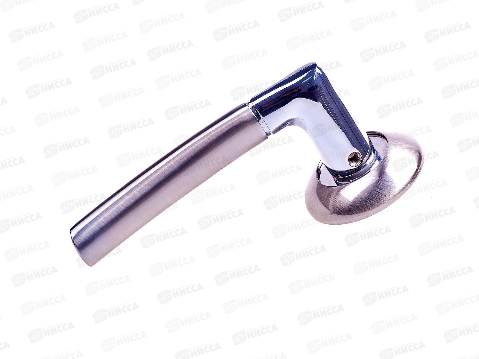 Ручки для дверей Аллюр Старк АРТ SN/CP1482 (комплект) *20 915