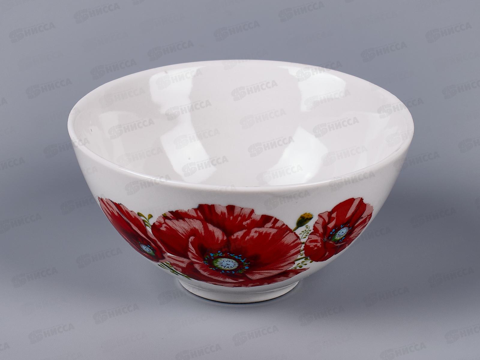 Пиала 250см3 Маки(новая) 105652 *20