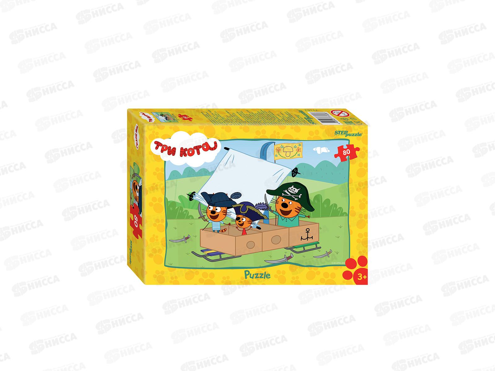 ПАЗЛ 80 элементов 77182 Любимые герои  *16