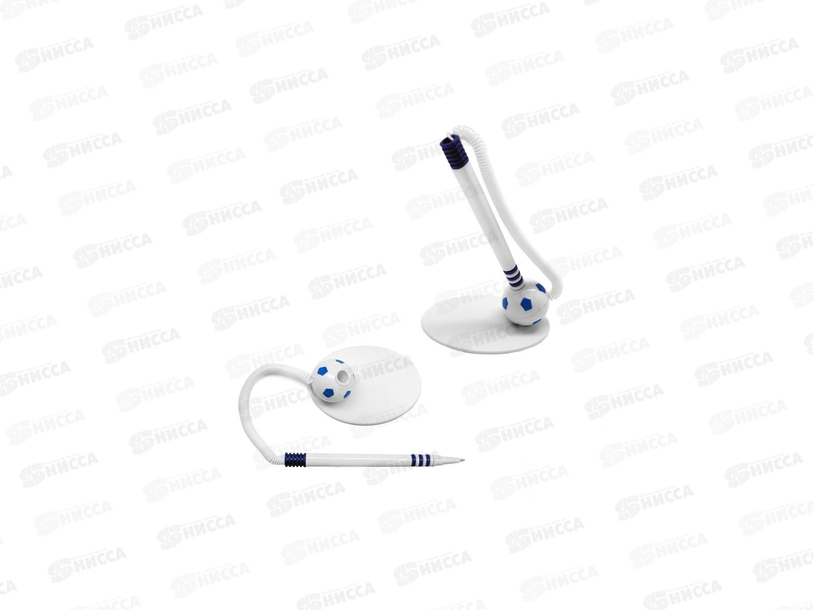 Ручка на липучке J. Otten Футбольный мяч 0,5мм, синий 2207/8