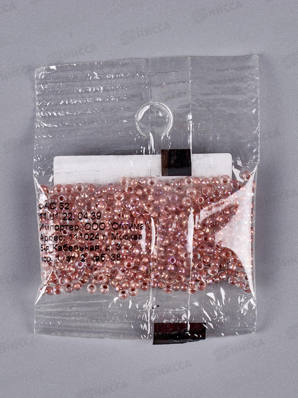 Бисер &quotGAMMA" A546 10/0 круглый ,5г, коричневый, 2.3мм, 58517