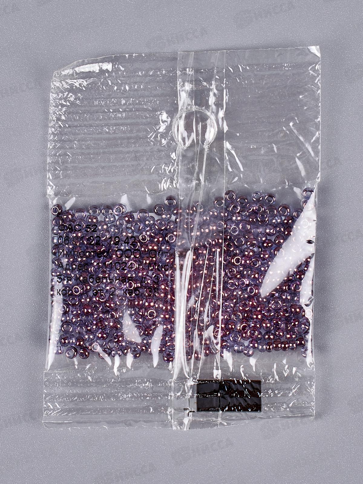 Бисер &quotGAMMA&quot D247 10/0 круглый 4., 5г, фиолетовый, 2.3мм, 48025