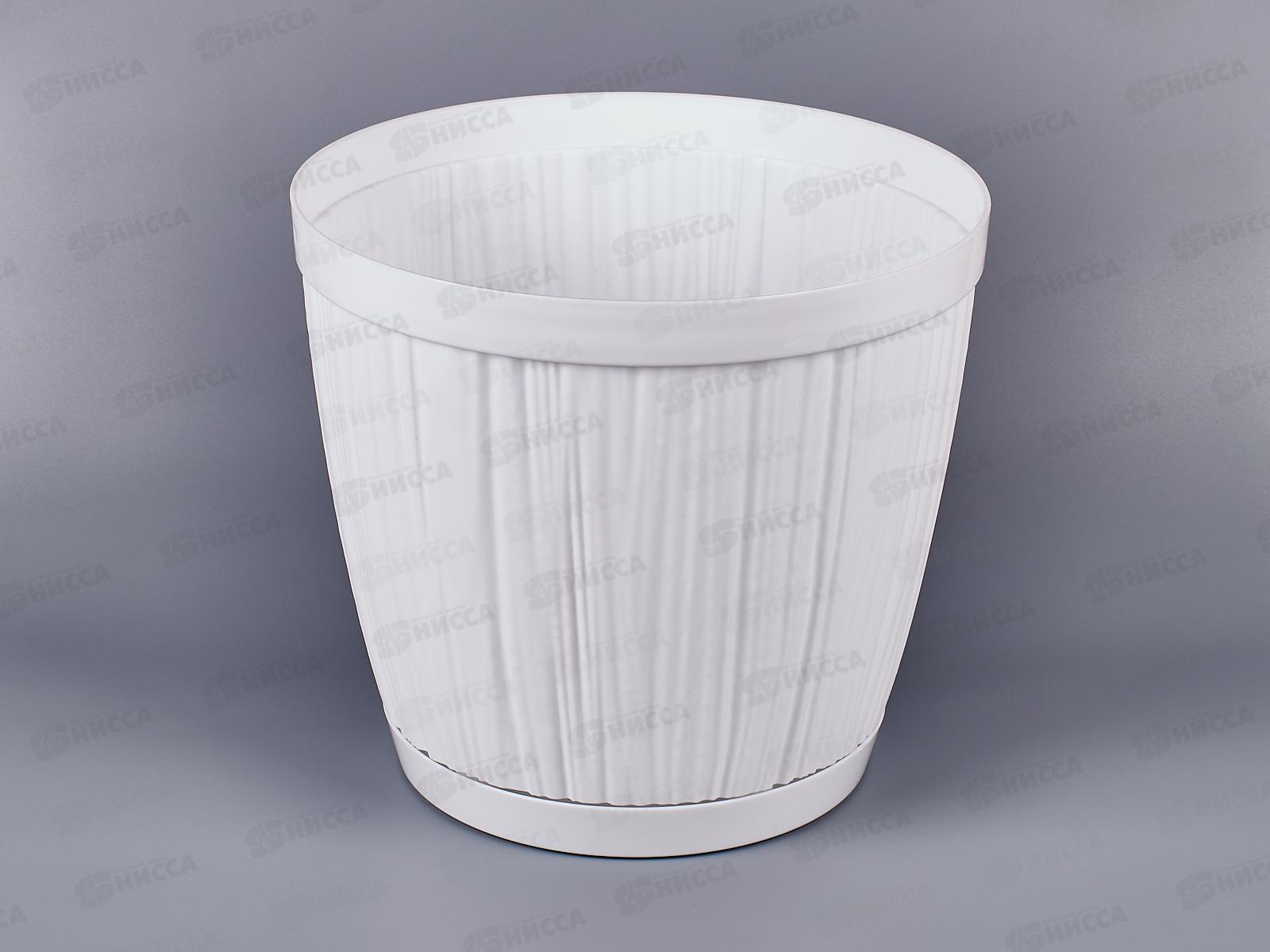 Горшок для цветов &quotBARCELONA" D270мм 9,6л Белый 623210006 *12