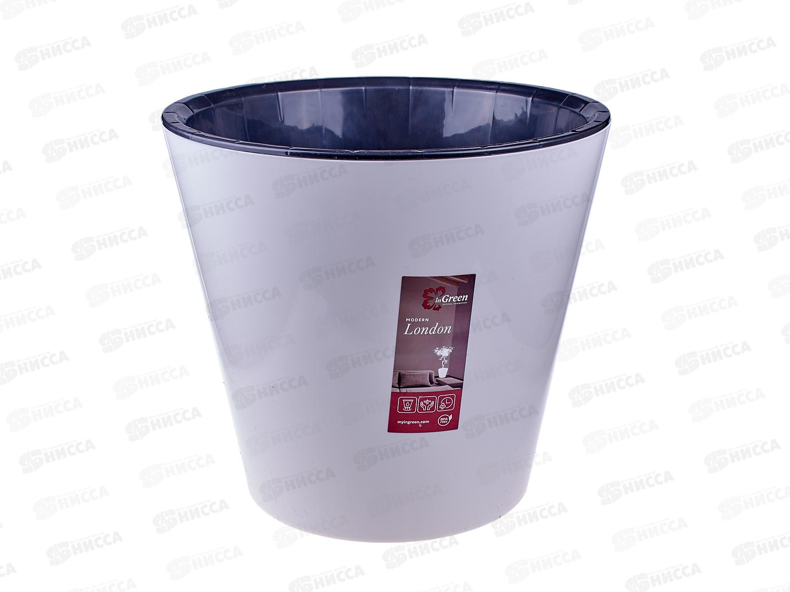 Горшок для цветов &quotInGreen London&quot D320мм 15.7л Белый IG770410048