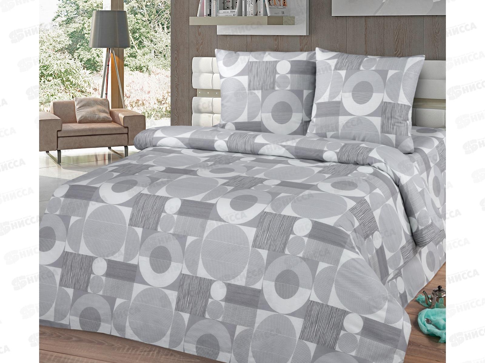 Комплект постельного белья 2 спальный 215*175 европростынь бязь,плотность 125 Диалог