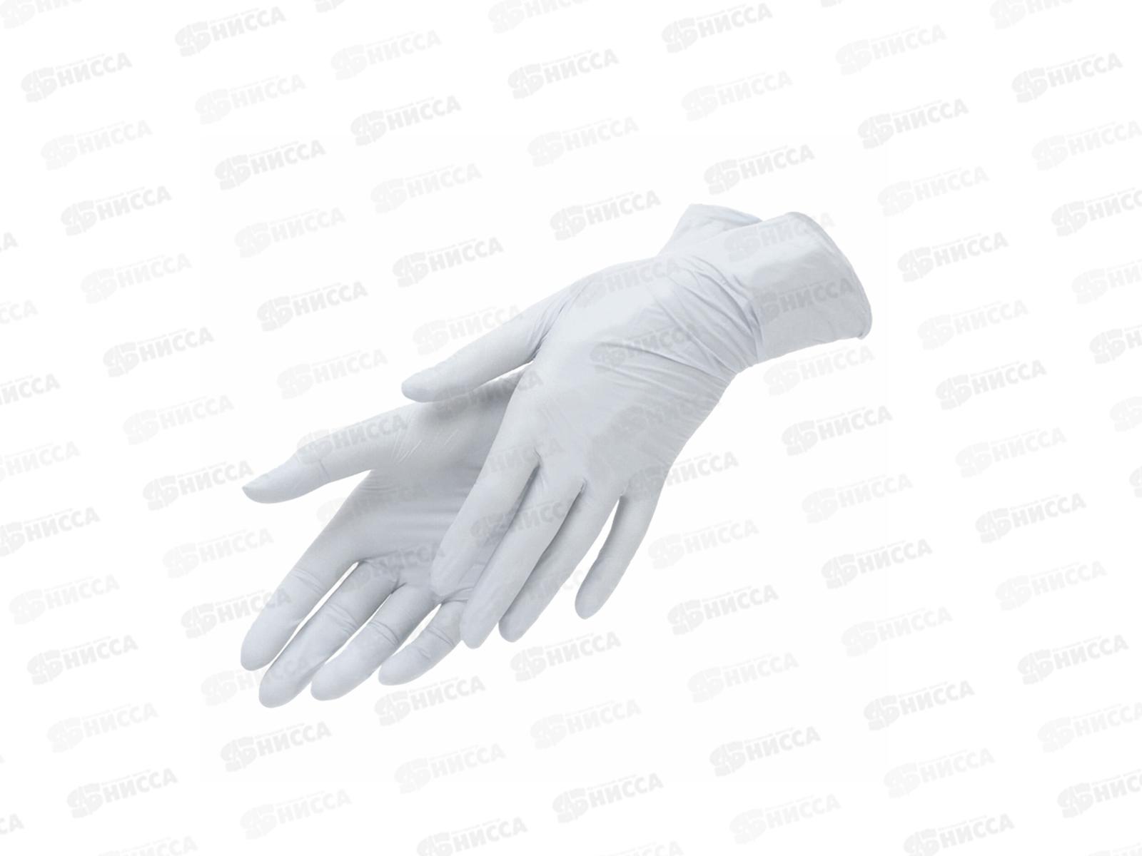 Перчатки латексные опудренные OPD050M р.M 50пар *10 121 817