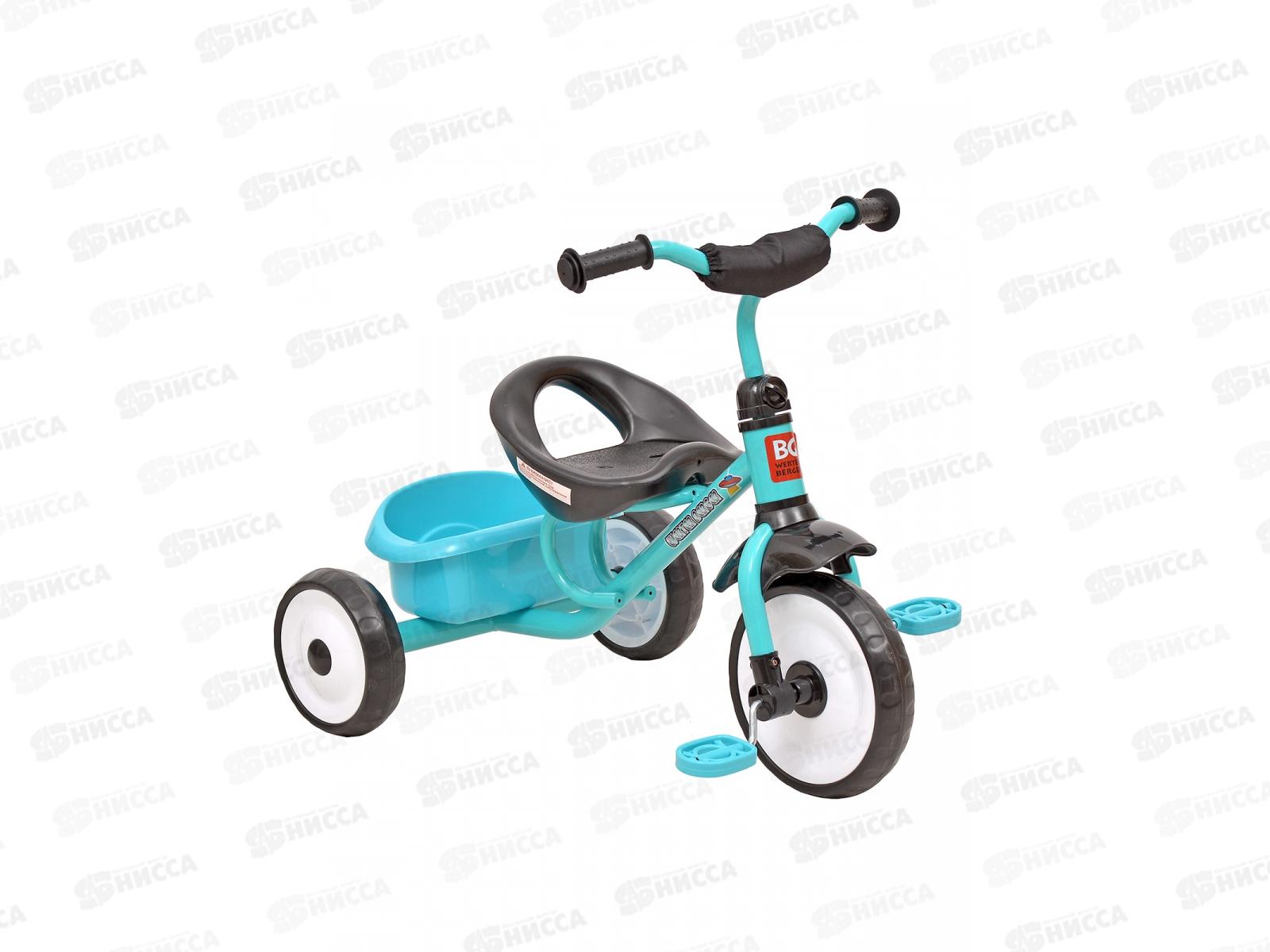Велосипед 3-х кол. WERTER BERGER TRIKE XG 11214-3 мятный М, 306473