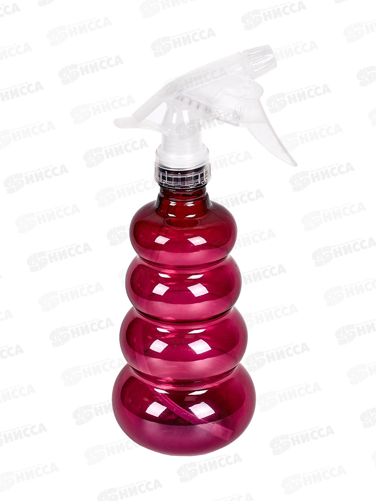 Опрыскиватель 0,5л РОСА Фуксия прозрачный М2151  *48