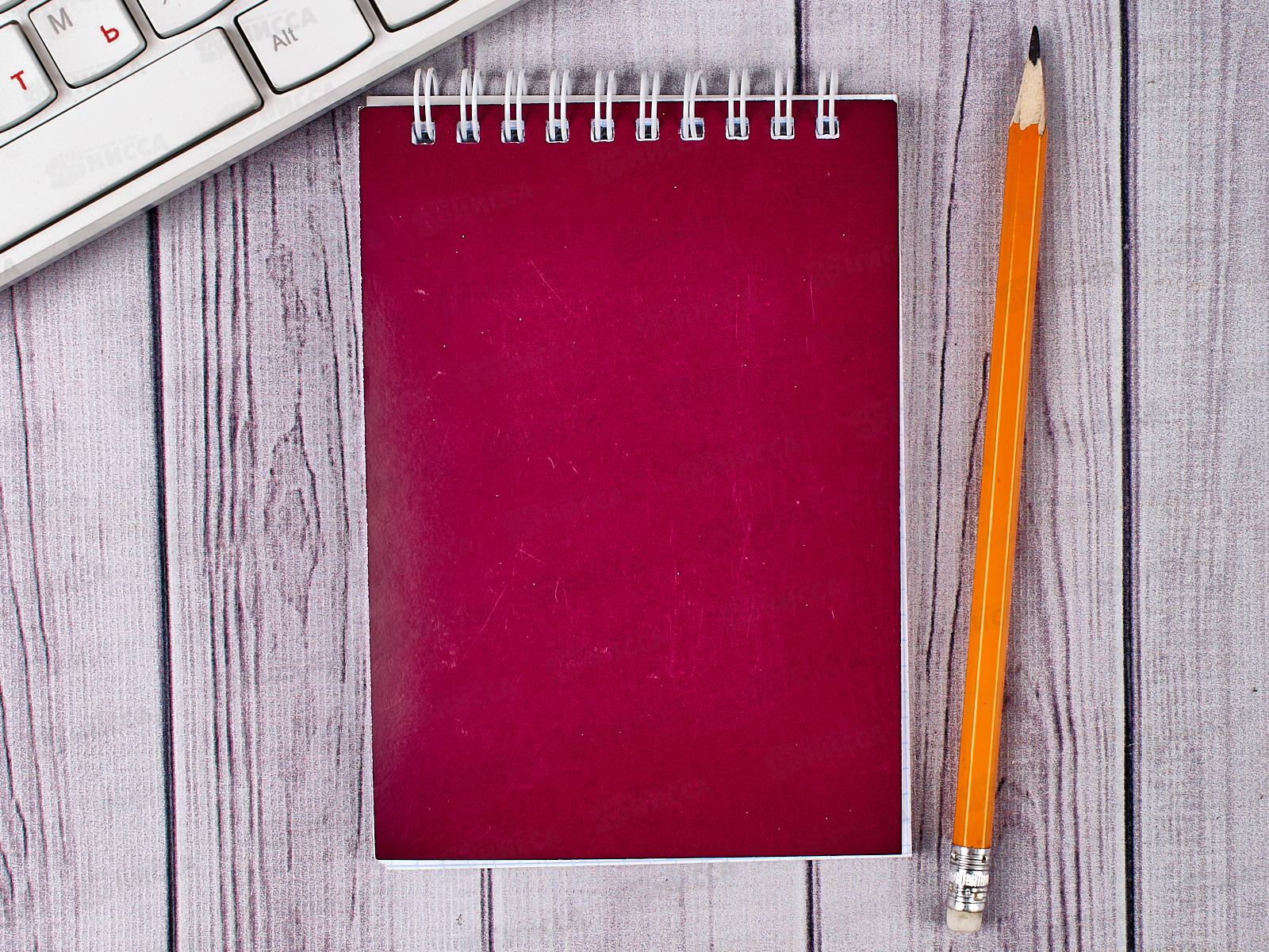 Блокнот 60листов BG А6 цвет бордо, для конференции, 8595 *72