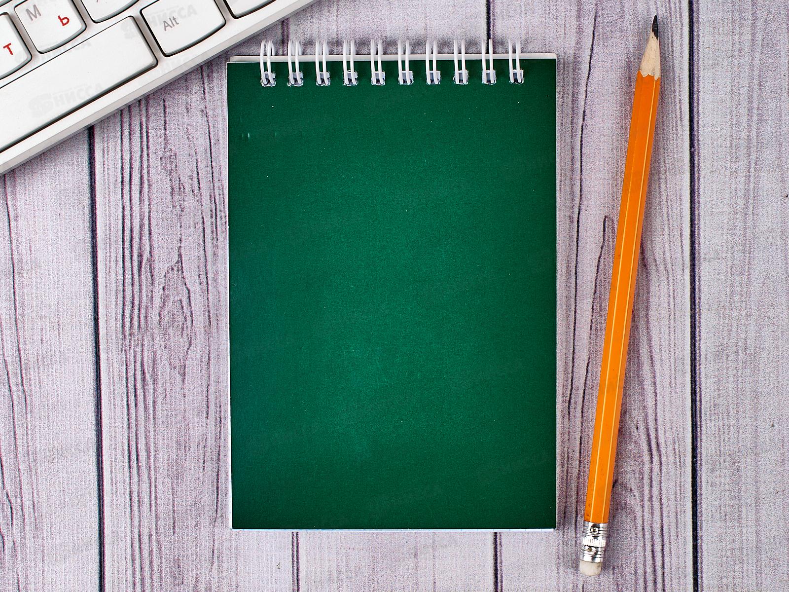 Блокнот 60листов BG А6 зеленый,  для конференции, 8596*18