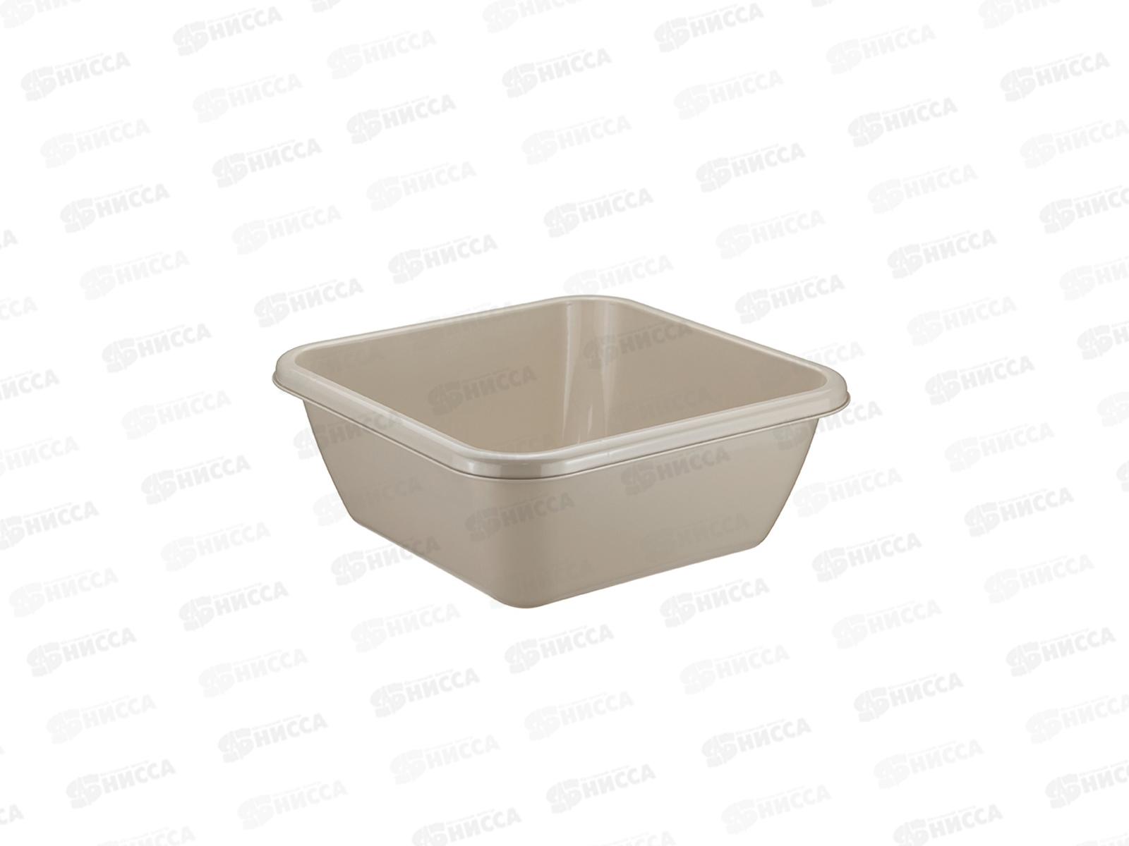 Таз  12л квадратный  Латте М2578 *10