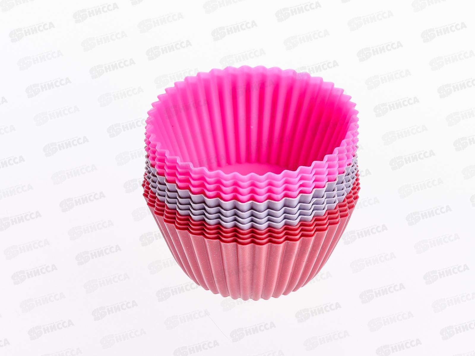 Форма  для выпечки 12шт силиконовая  F986N (027429}  Ж