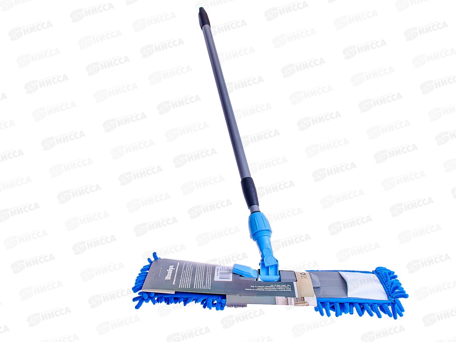 Швабра HP-M04 120см телескоп H.P. насадка из микрофибры лапша *10