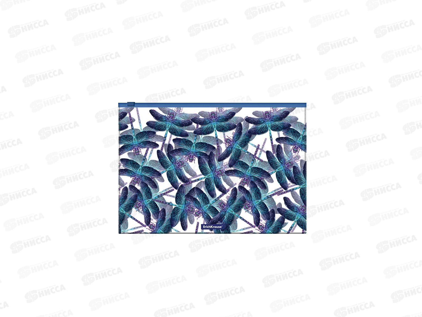 Папка EK Zip-пакет Neon Dragonfiles неон  55347 *12/240