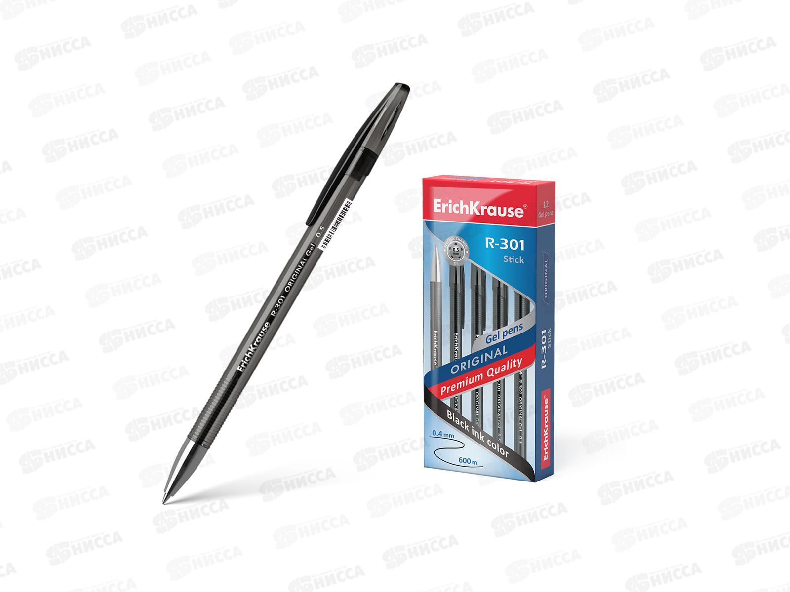 Ручка гелевая  EK42721 Gel Stick черный *12