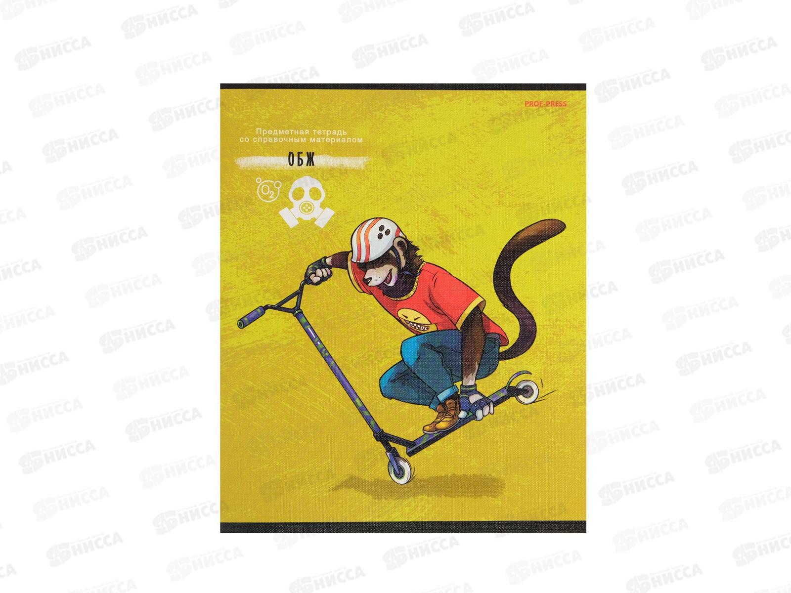 Тетрадь 48л клетка ПП &quotURBAN FRIENDS&quot ОБЖ, 48-8387 *10/80