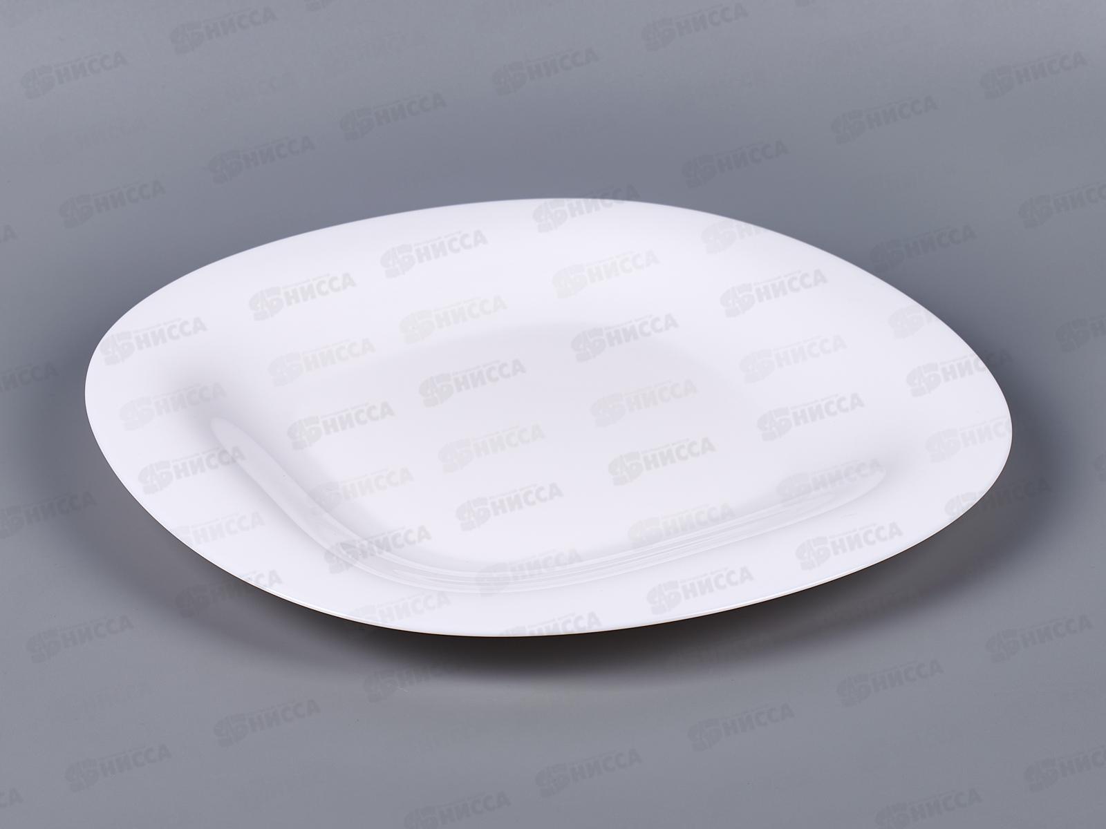 Тарелка Карин обеденная Белый 27см H5604