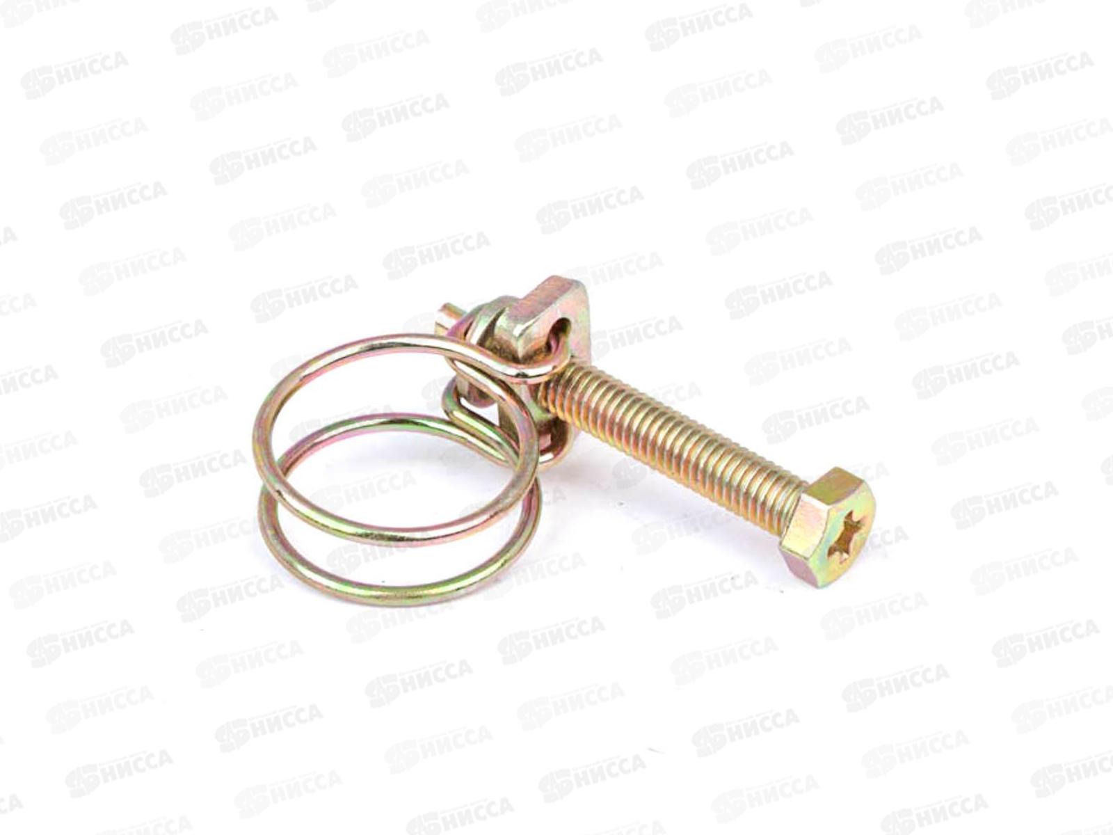 Хомут проволочный 10-13мм (цинк 2шт)   *40