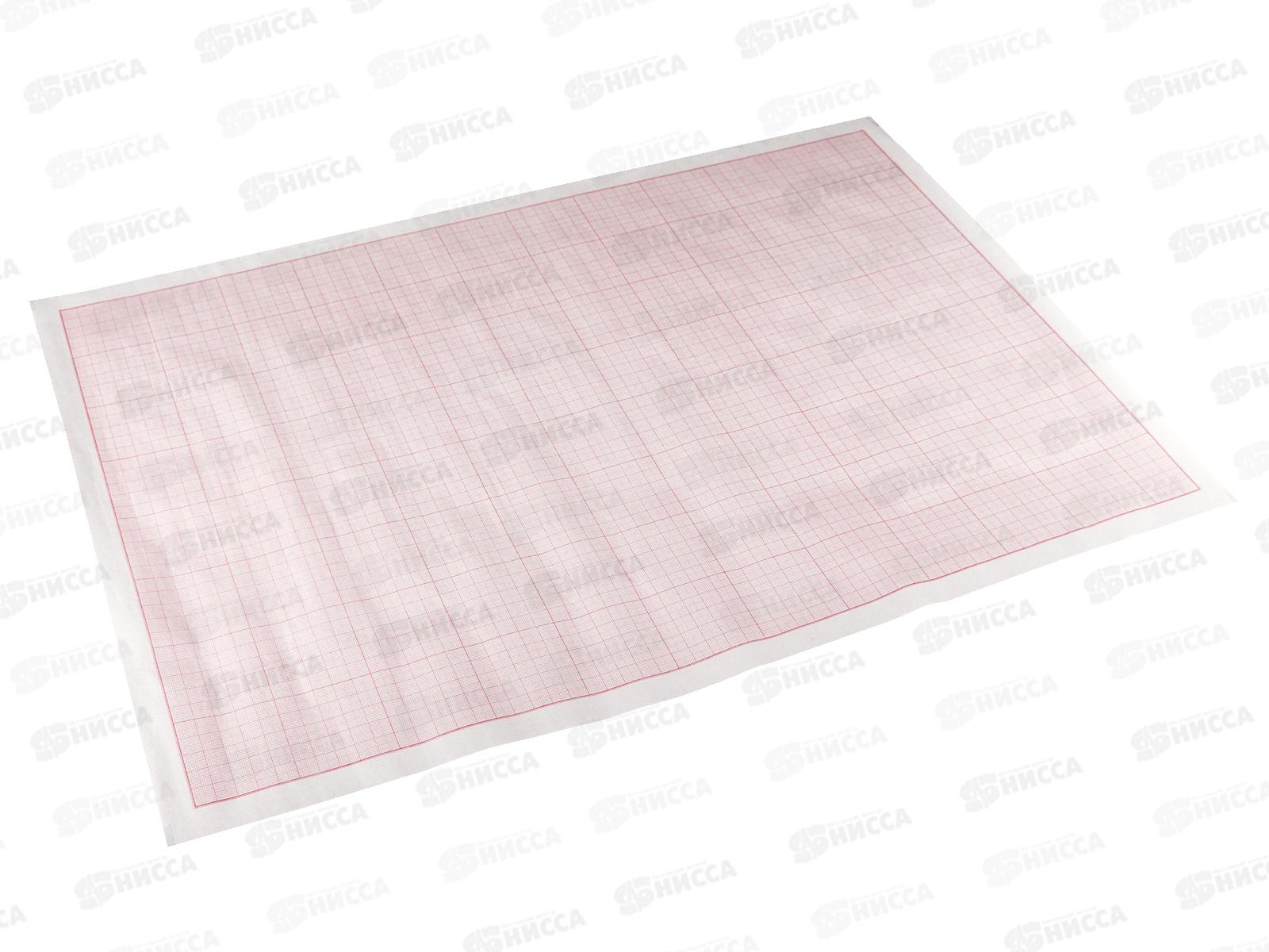 Бумага миллиметровая А2 СБ красная *100