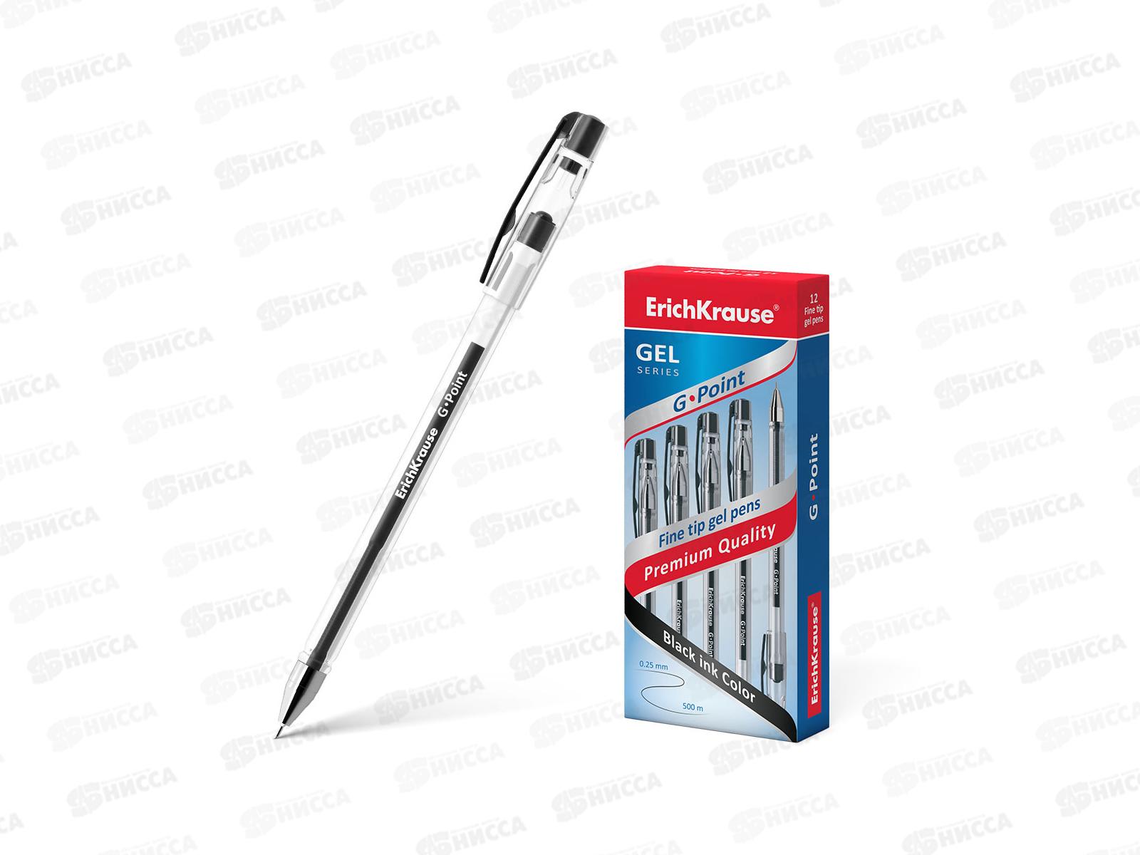 Ручка гелевая EK17628 G-Point игла черная *12/144*1728