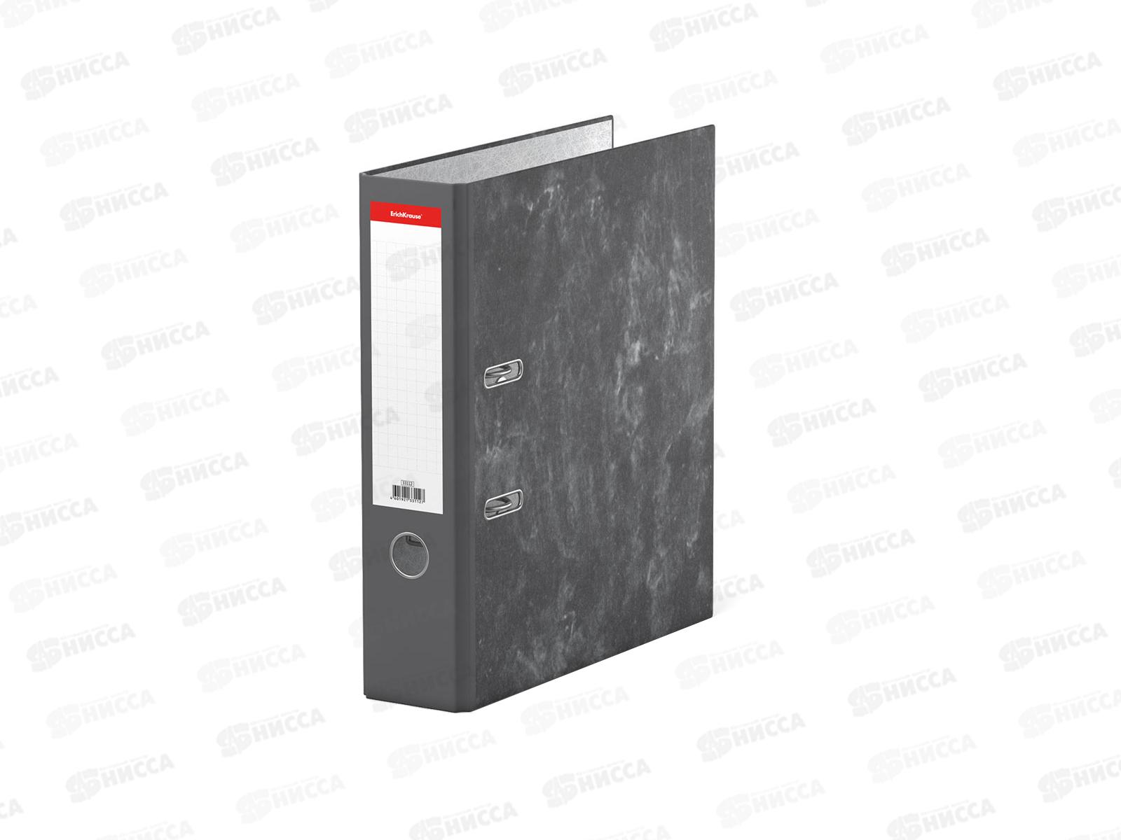 Регистратор А4 70мм EK33112 мрамор серый*20