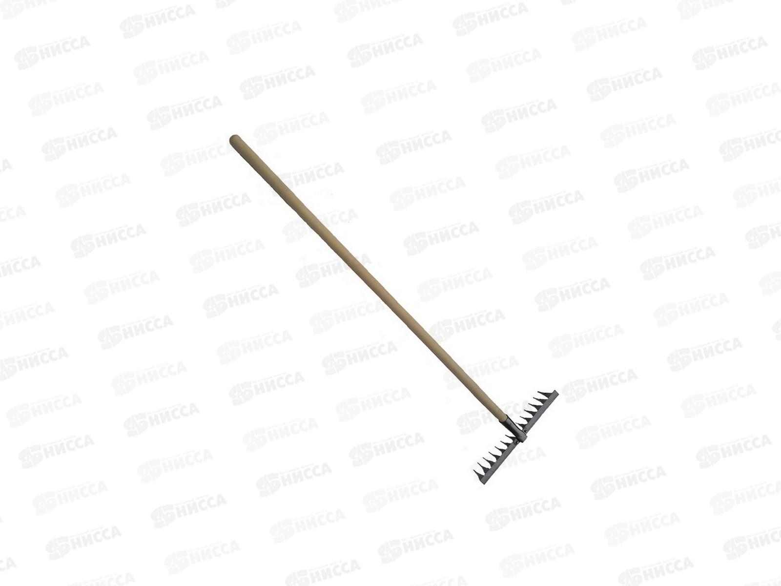 Грабли витые 14 зуб 2мм ГВ-14 с черенком (Павлово)