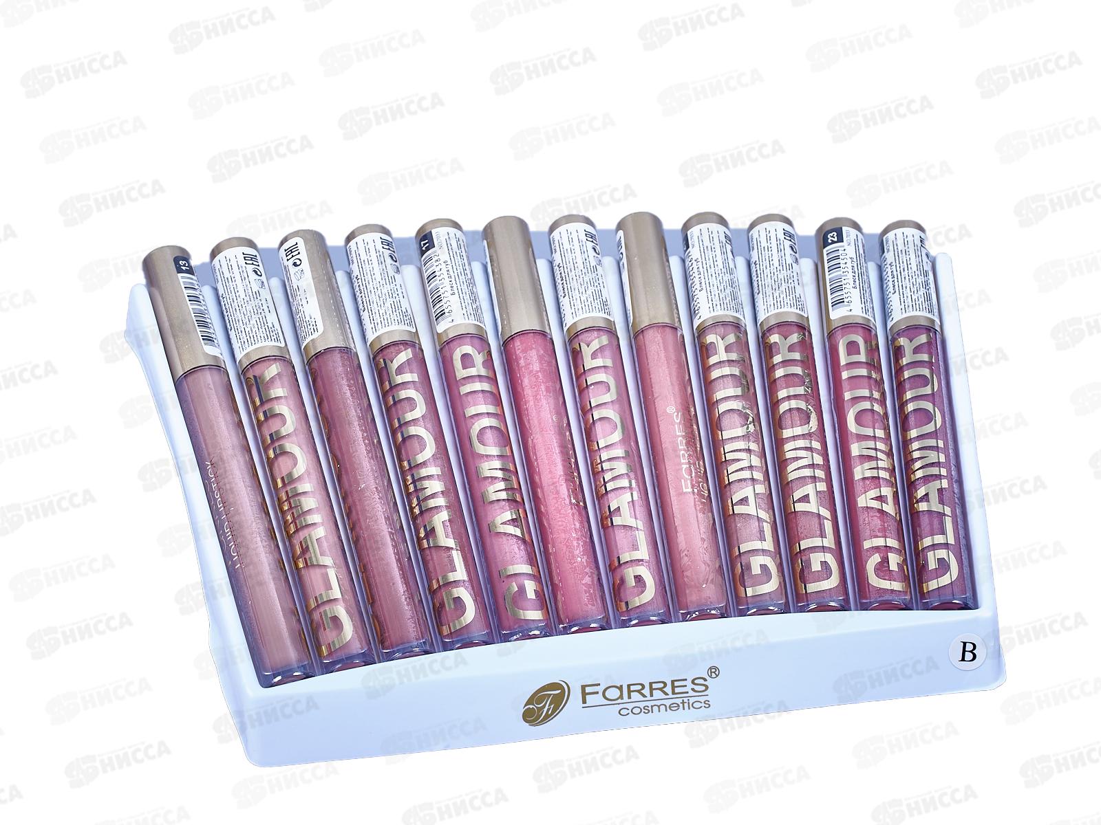 Farres блеск для губ Glamour 7033-B *12