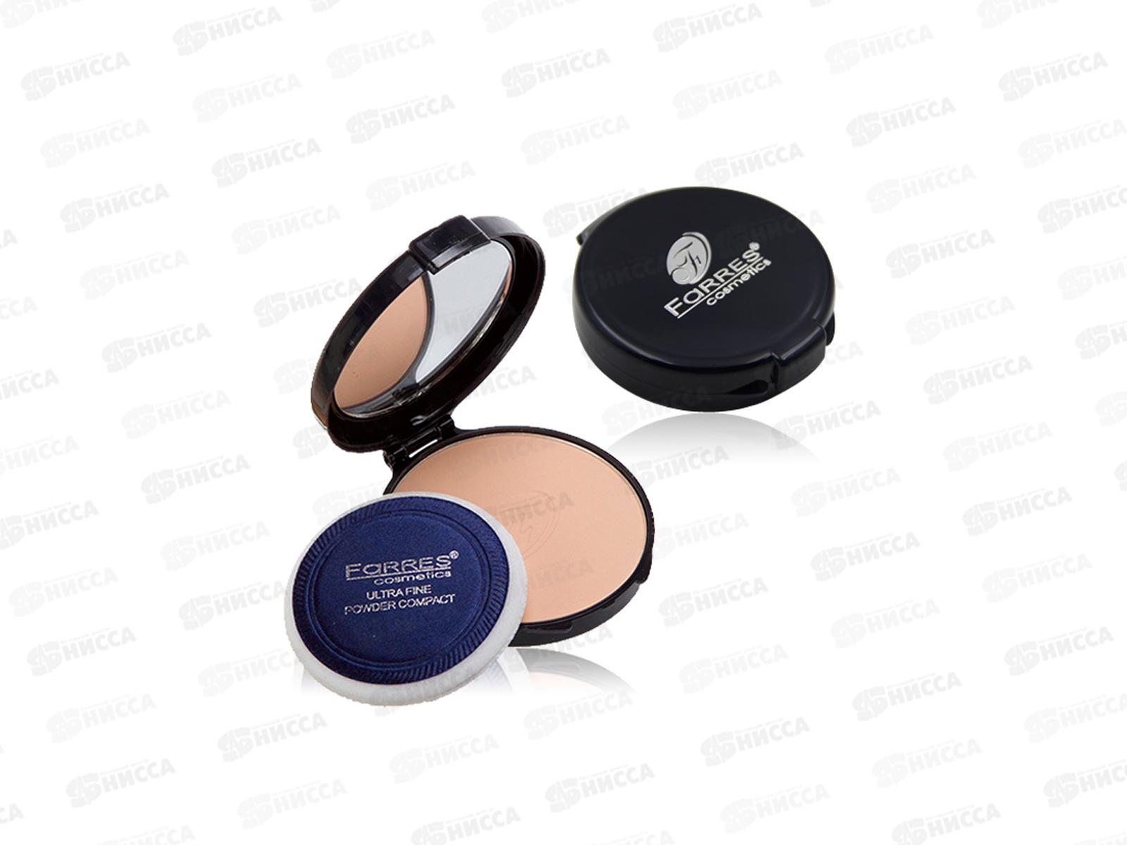 Farres Пудра 3013-5 компактная с шелком легкий загар *12