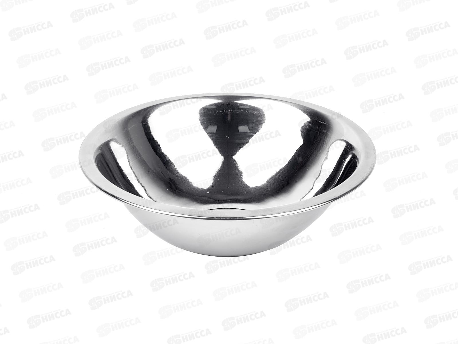 Миска 0,80л 18см нерж 0003