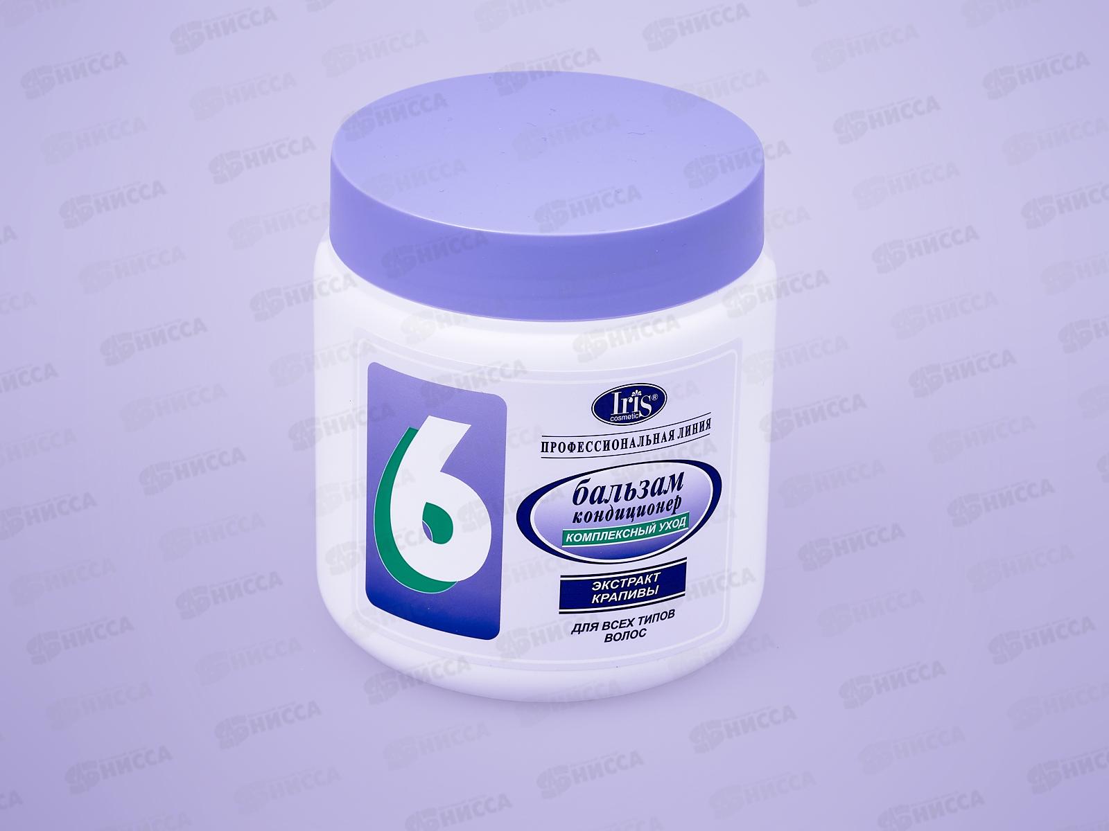 IRIS Бальзам-кондиционер для волос №6 Крапива 500мл *12