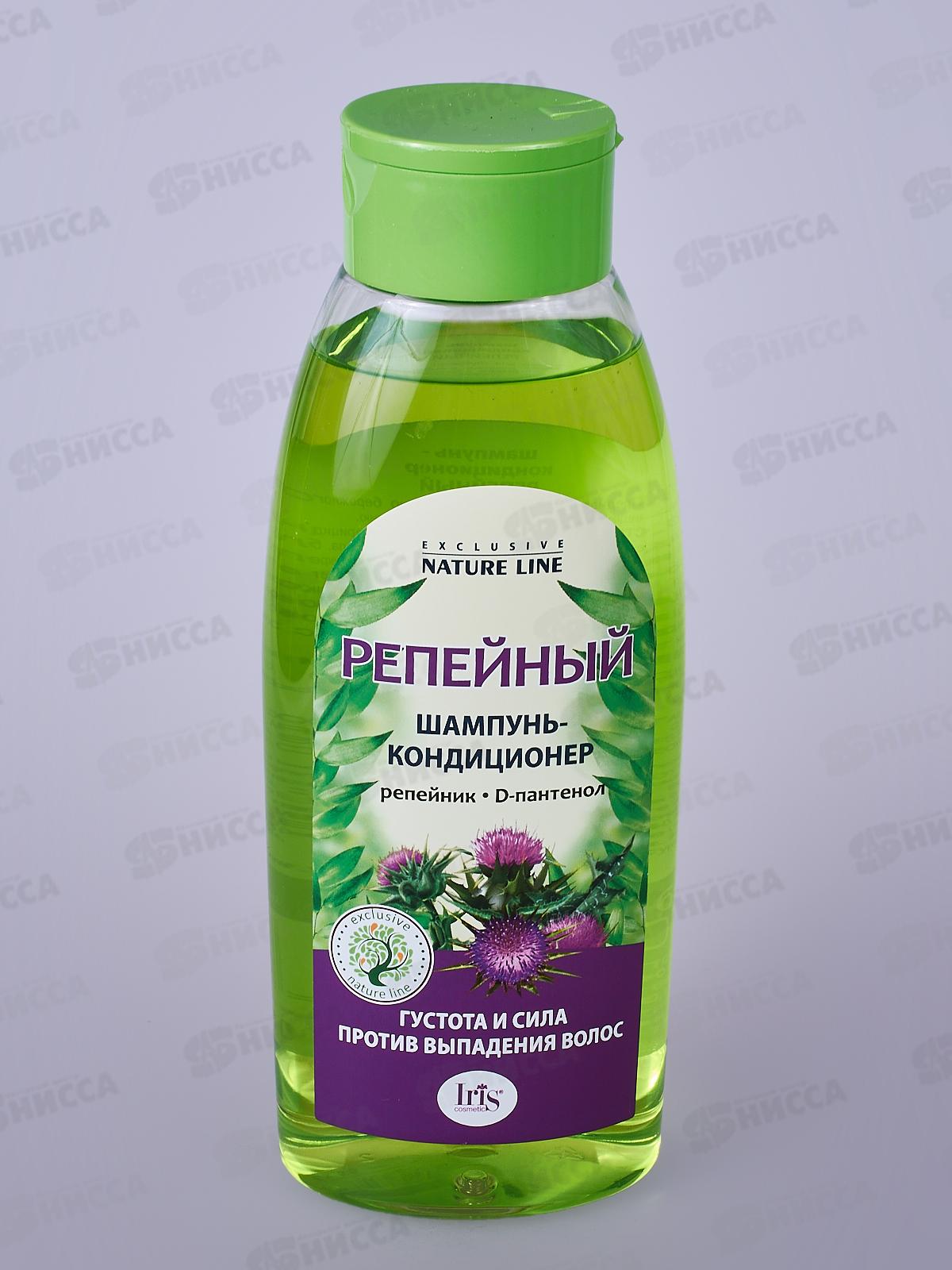 IRIS Шампунь-кондиционер для волос Репейный 520мл *9