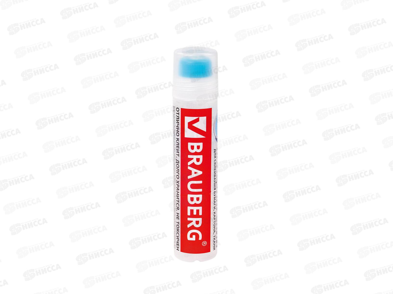 Клей силикатный BRAUBERG 50мл, с силикон. апплик.227535*24/288