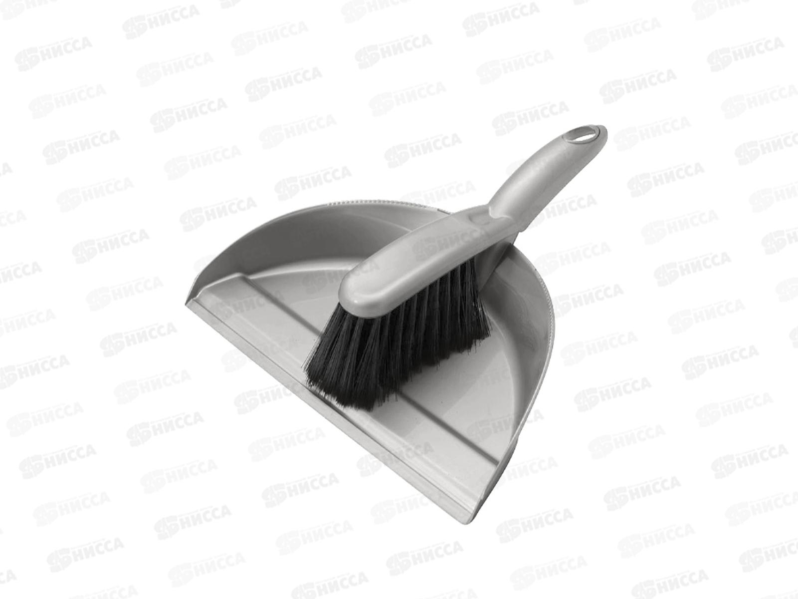 Щетка-сметка &quotEtna&quot с совком серый 221224935/03 *15