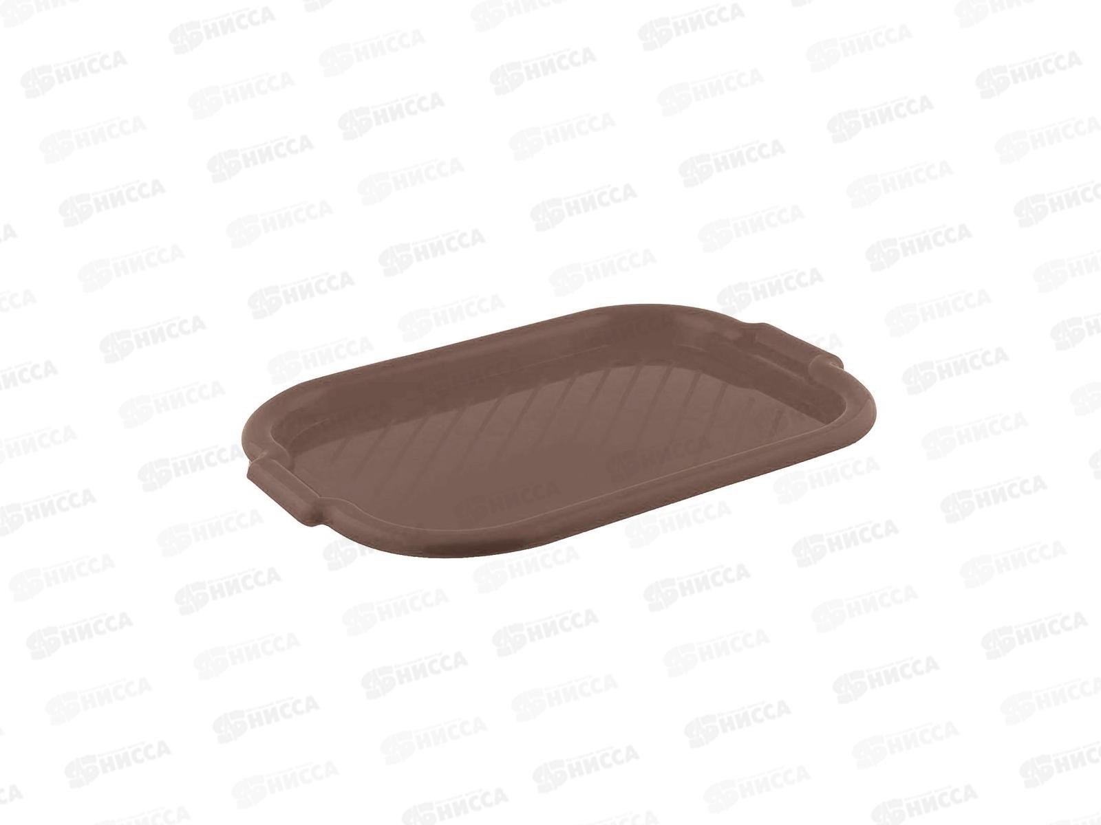 Поднос &quotVerona&quot 430*275*25мм темно-коричневый 221109324/01 *60